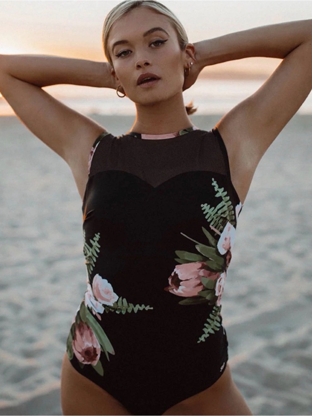 Albion fit Maria one piece swimsuit MED